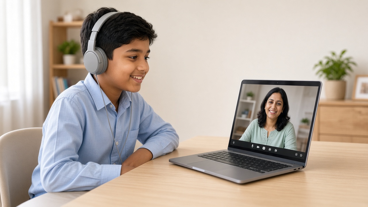 Student learning in a live online class